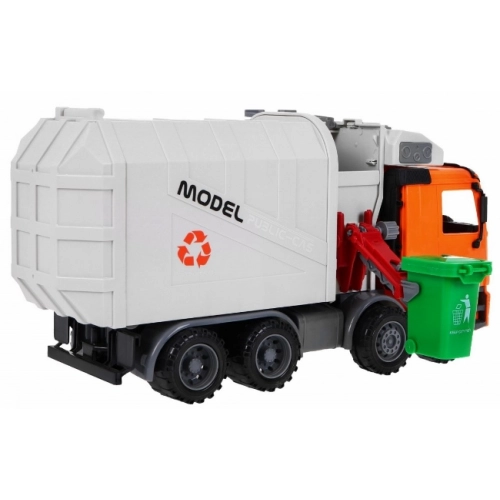 Śmieciarka z kontenerem na odpady i napędem 8188-27